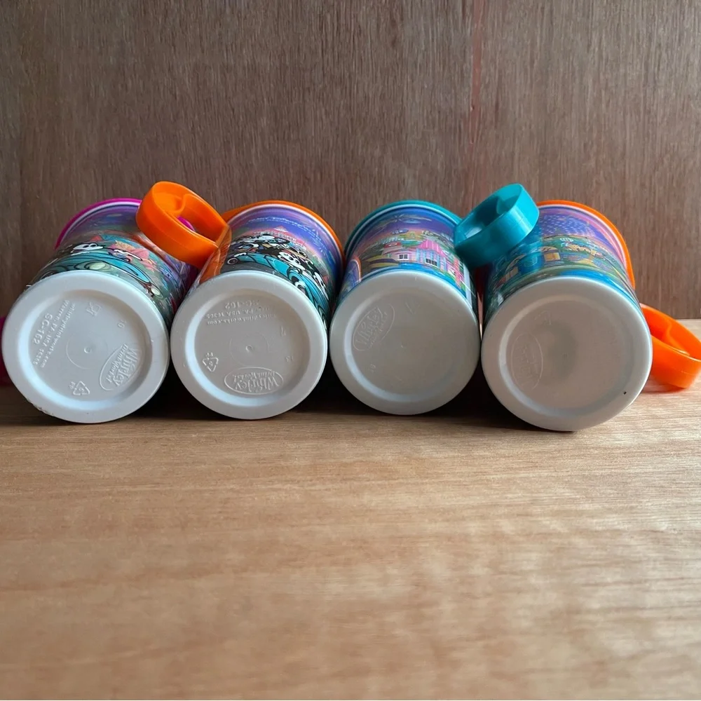 Walt Disney World refillable mug cup drink lid travel 16 oz‎ beach vacation